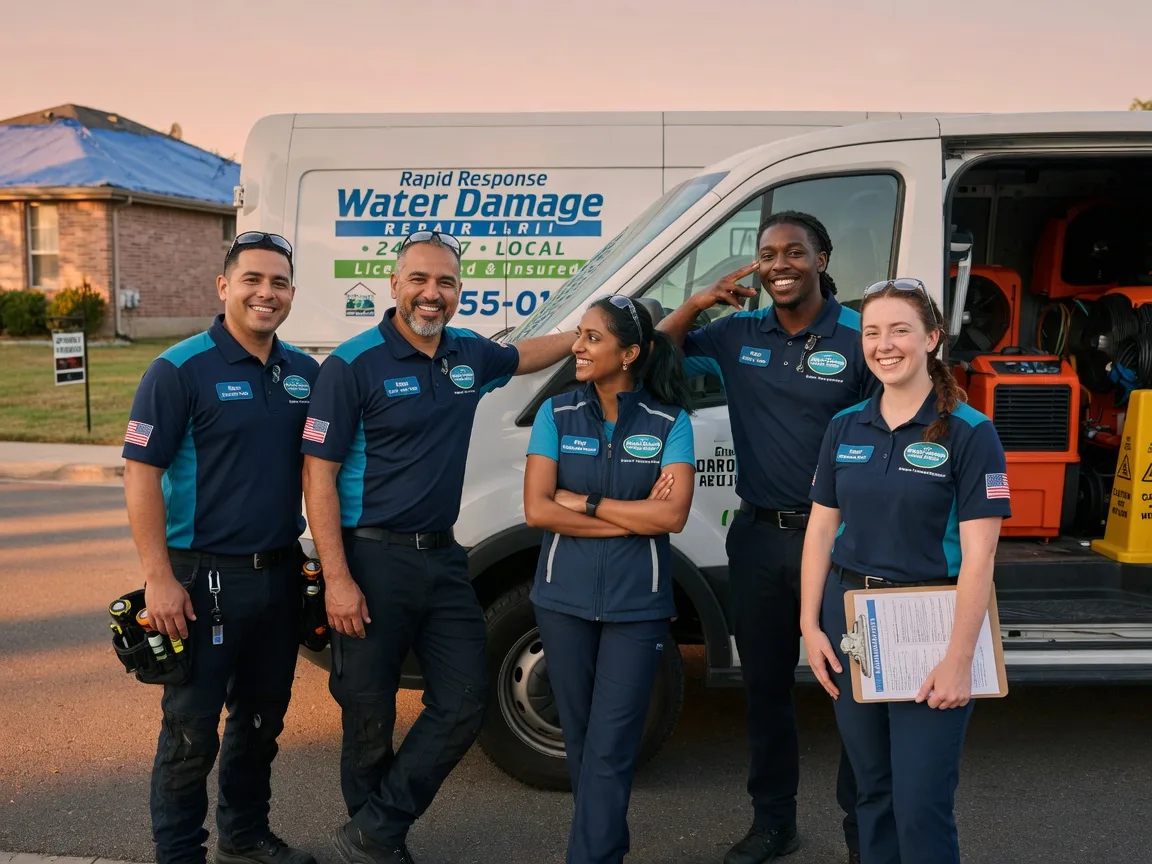 Water Damage Restoration company in Vidor, TX