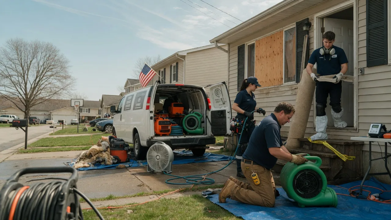 Water Damage Restoration in Vidor, TX near me